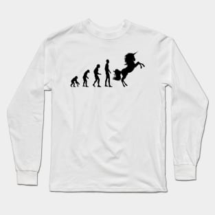 Evolution Unicorn Long Sleeve T-Shirt